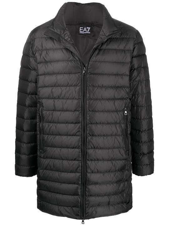 quilted puffer coat展示图