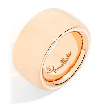 Wide Rose Gold Iconica Ring