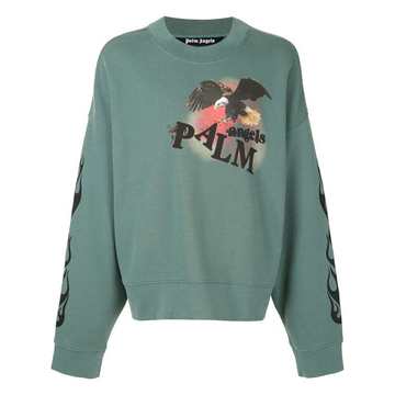 logo-print long-sleeve sweatshirt