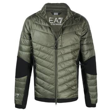 elbow-panel padded jacket