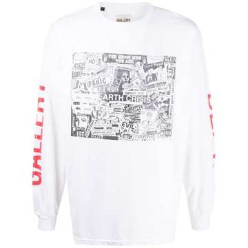 graphic-print crew-neck Tee