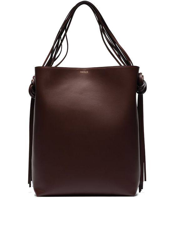 Neptune leather tote bag展示图