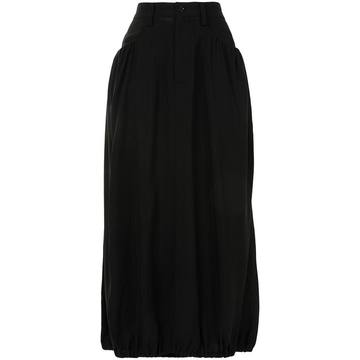 wide leg cropped trousers