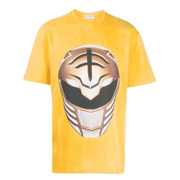 mask-print T-shirt