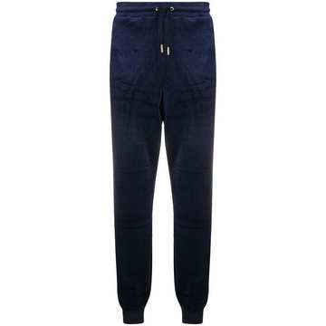 velvet track trousers