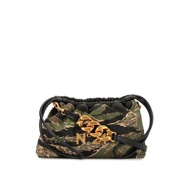 Eva camouflage-print drawstring bag