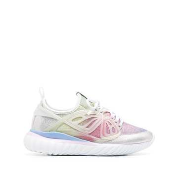 Butterfly Glitter low-top trainers