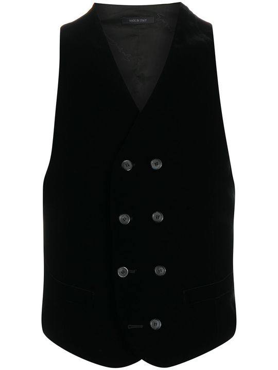 button-up double-breasted waistcoat展示图