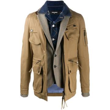 multi-style layered jacket