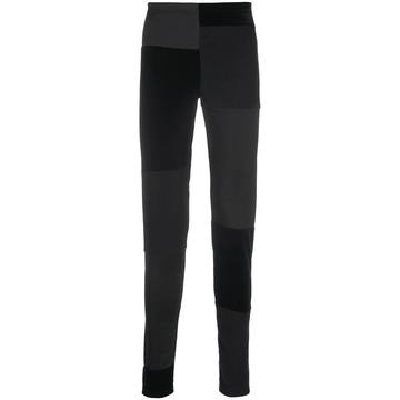 contrast panel leggings