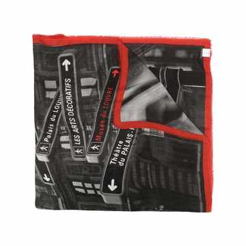 street sign scarf