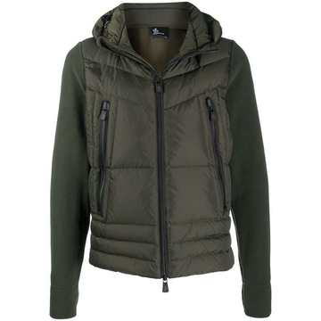 technical-panel hooded jacket