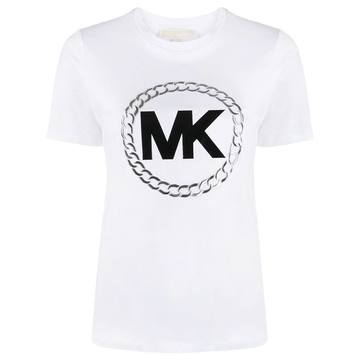 logo print cotton Tshirt