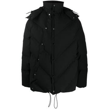 padded zip-up jacket