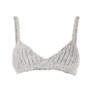 knitted bralette top