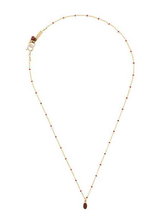 bead chain pendant necklace展示图