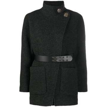 Calvi belted wool jacket