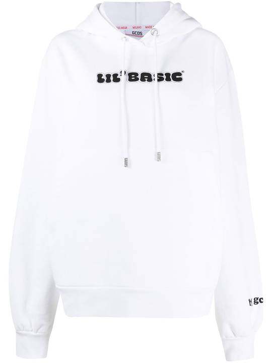 slogan drawstring hoodie展示图