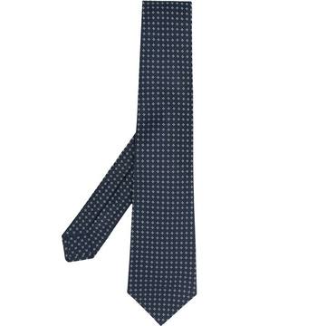 embroidered silk tie