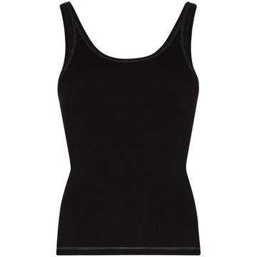 ribbed cotton tank top