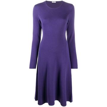 flared sweater dress