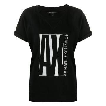 AX logo印花T恤