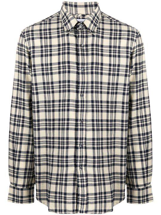 madras check cotton shirt展示图