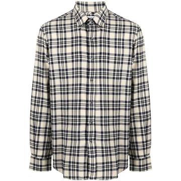 madras check cotton shirt