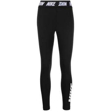 logo waistband leggings