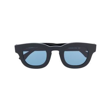 THIERRY LASRY DARKSIDY 101 BLACK NAVY LENSES Leather/Fur/Exotic Skins->Leather