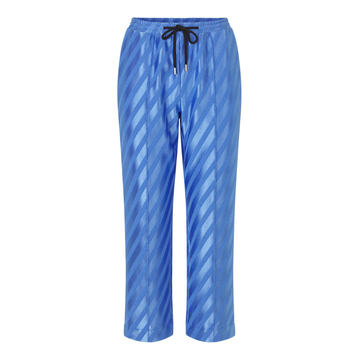 Uili Stripe Jersey Drawstring Pants