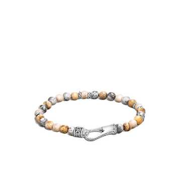 Classic Chain bead hook clasp bracelet