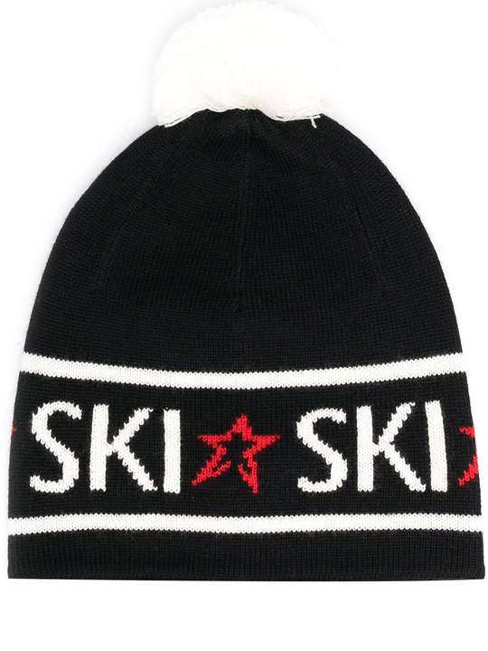 ski merino wool beanie hat展示图