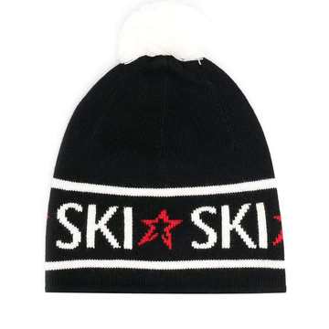 ski merino wool beanie hat