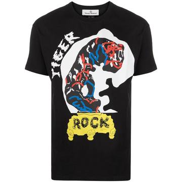 tiger rock organic cotton T-shirt