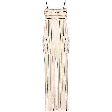 Tallie stripe-pattern jumpsuit