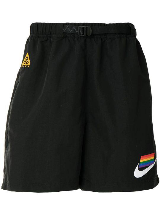 acg rainbow flag running shorts展示图