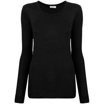 round neck knit jumper