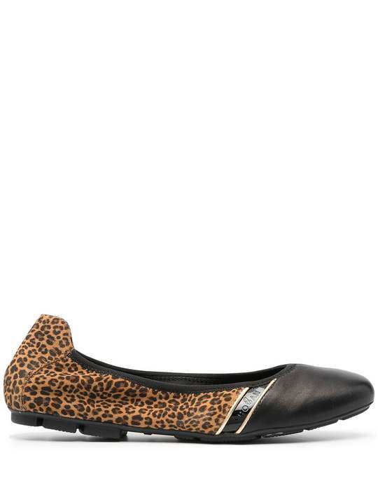 leopard print ballerina shoes展示图