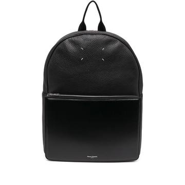 logo print backpack