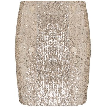 London sequin-embellished mini skirt