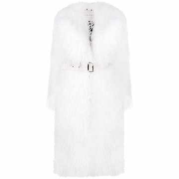 oversize shearling coat