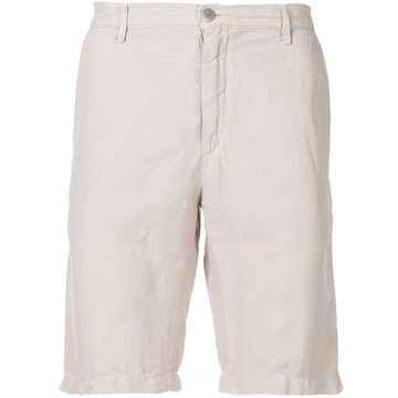 Vela linen-cotton blend shorts