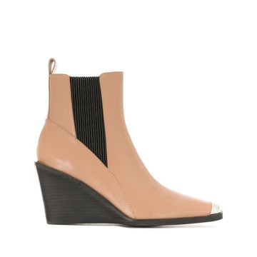 Weston II ankle wedge boots