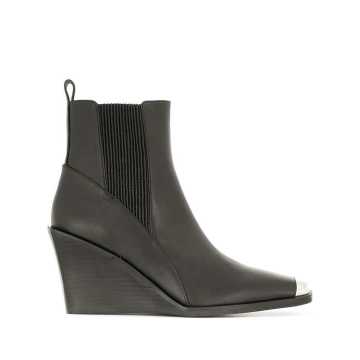 Weston I ankle wedge boots