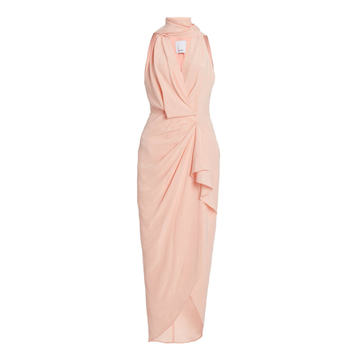 Daleside Draped Crepe Midi Dess