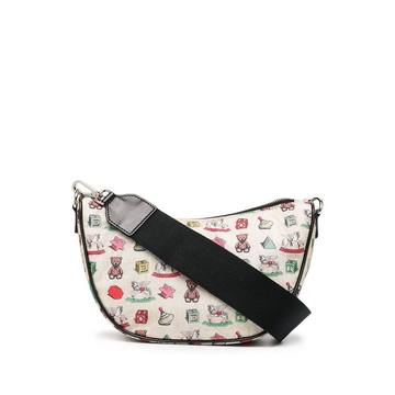 toys print shoulder bag