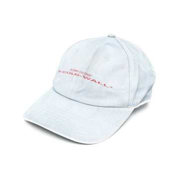 logo-patch cotton cap