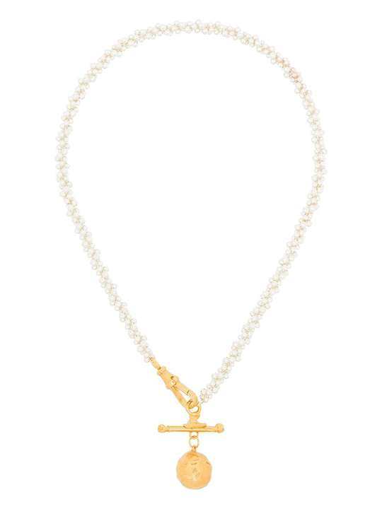 gold-plated L'Aura Chapter ii necklace展示图