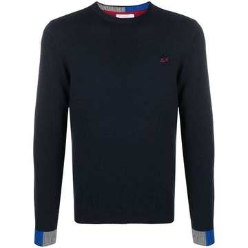 contrast trim jumper